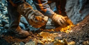 Gold mining