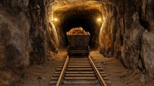 Gold ore